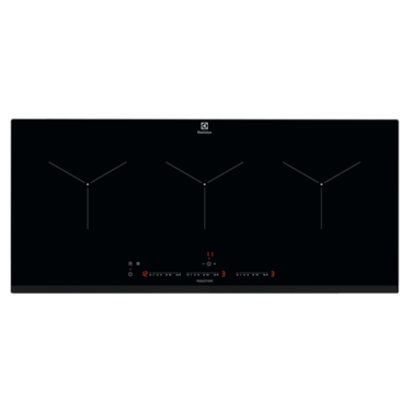 90cm 3-zone induction hob