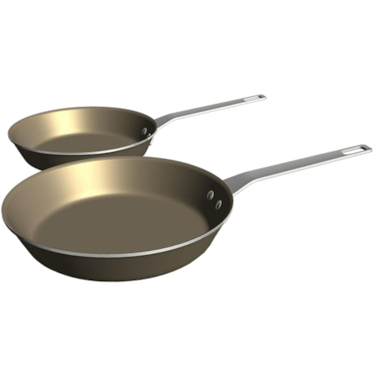 2 piece non-stick Pan set