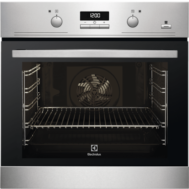 60cm built-in single oven with 72L capacity