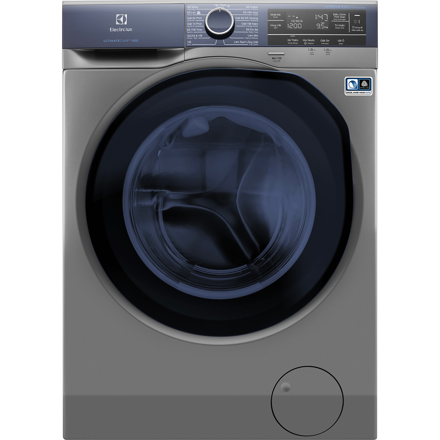 electrolux 9.5 kg washing machine