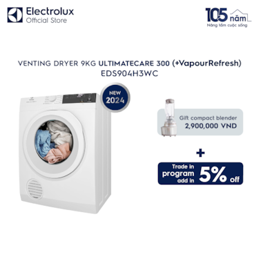 9kg UltimateCare 300 venting dryer&#160;