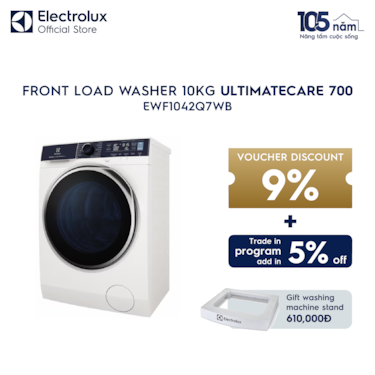 10kg UltimateCare 700 front load washer