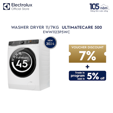 11/7kg UltimateCare 500 washer dryer&#160;