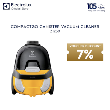 CompactGo canister vacuum cleaner