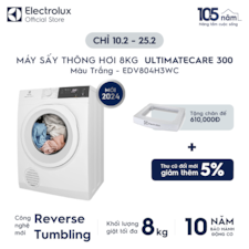 Máy sấy Thông hơi 8kg UltimateCare 300 - Trắng