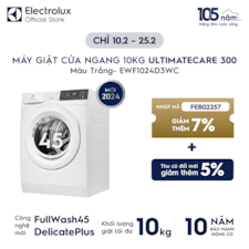 Máy giặt cửa ngang 10kg UltimateCare 300 - Trắng