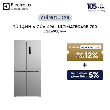 Tủ lạnh 4 cửa UltimateTaste 700 496L