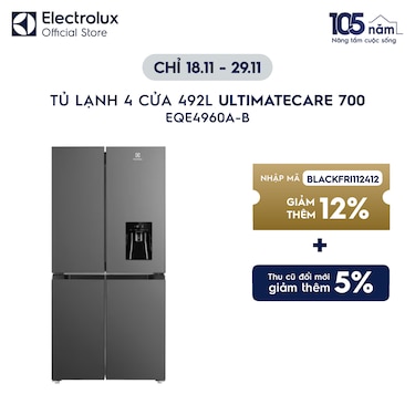 Tủ lạnh 4 cửa UltimateTaste 700 492L&#160;