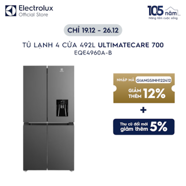 Tủ lạnh 4 cửa UltimateTaste 700 492L&#160;