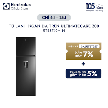 Tủ lạnh ngăn đ&#225; tr&#234;n UltimateTaste 300 341L