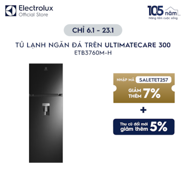 Tủ lạnh ngăn đ&#225; tr&#234;n UltimateTaste 300 341L