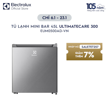 Tủ lạnh mini bar 45 l&#237;t UltimateTaste 300 - X&#225;m Arctic