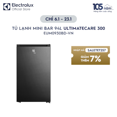 Tủ lạnh mini bar 94 l&#237;t UltimateTaste 300 - Đen&#160;