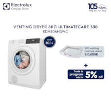 8kg UltimateCare 300 venting dryer