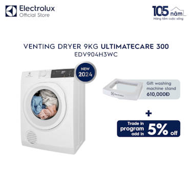 9kg UltimateCare 300 venting dryer&#160;