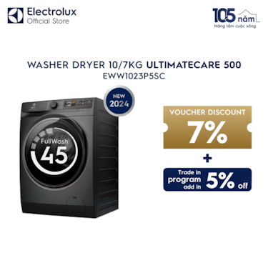 10/7kg UltimateCare 500 washer dryer&#160;