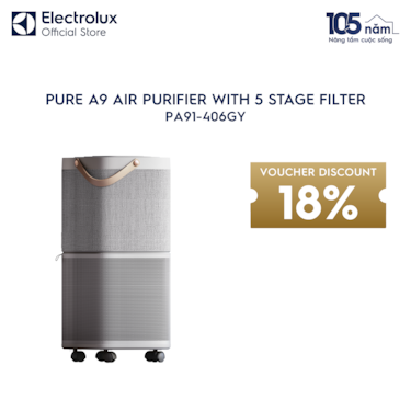 Pure A9 air purifier with 5&#160;stage filter for 60m&#178; room coverage