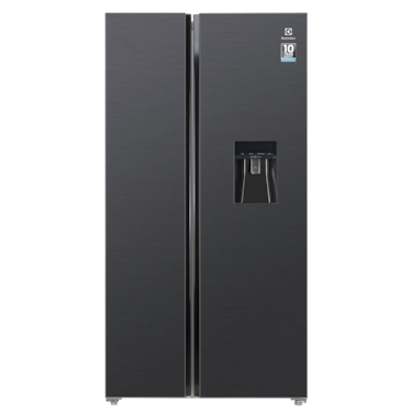 Tủ lạnh Side by side 571 l&#237;t Inverter UltimateTaste 700 - Đen Matt